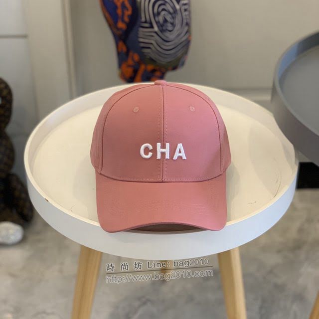 Chanel男女同款帽子 香奈兒新款字母刺繡精品棒球帽鴨舌帽  mm1640